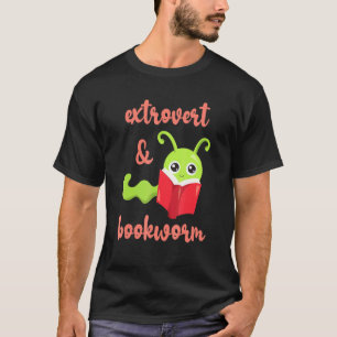 Camiseta Lector compulsivo extrovertido - Diversión leyendo
