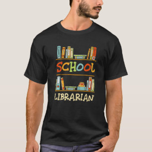 Camiseta Lector de biblioteca de profesores de bibliotecas