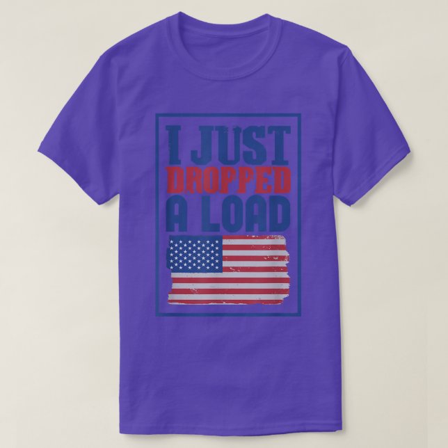 Camiseta Lector De Camión De Registro Que Acabo De Dejar Un (Diseño del anverso)