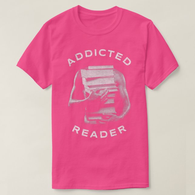 Camiseta Lector De Lectores Adquiridos Adictos A La Lectura (Diseño del anverso)
