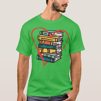 Camiseta Lector de librerías de lectura bibliotecario de Bo