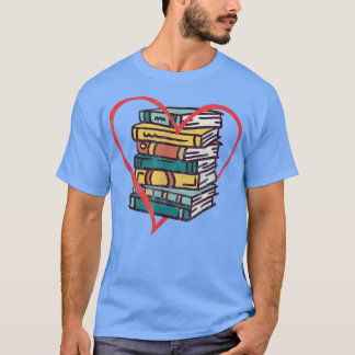 Camiseta Lector de librerías de lectura bibliotecario de Bo