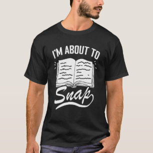 Camiseta Lector De Libros A Punto De Ajustar La Lectura De 