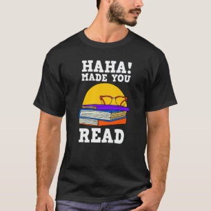 Camiseta Lector de libros bibliotecario Gusano de libros En