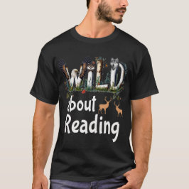 Camiseta Lector de libros de animales zoológicos Lover