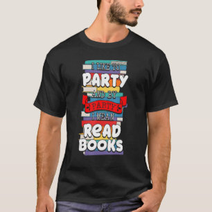 Camiseta Lector de libros de Fiestas bibliotecarios