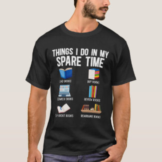 Camiseta Lector de libros divertidos que adoran el humor
