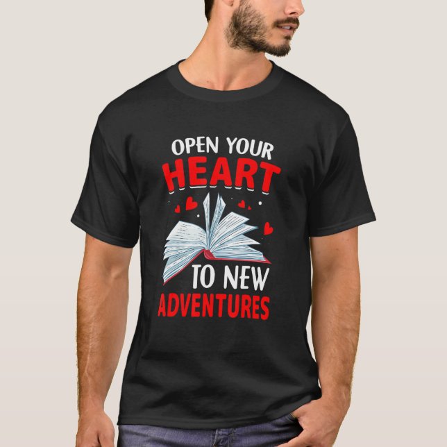 Camiseta Lector de libros entusiasta de lectura de libros (Anverso)