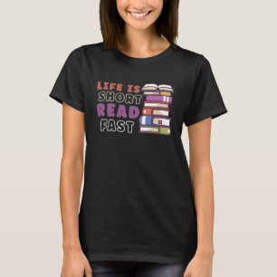 Camiseta Lector de libros leyendo la literatura