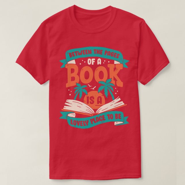 Camiseta Lector de libros leyendo regalo de Lover (Diseño del anverso)