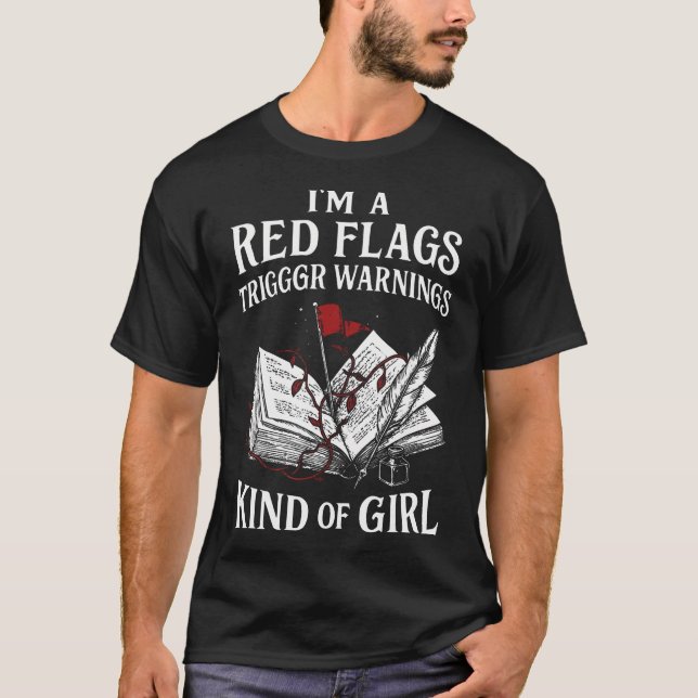Camiseta Lector de libros picantes Moralmente gris Romance  (Anverso)