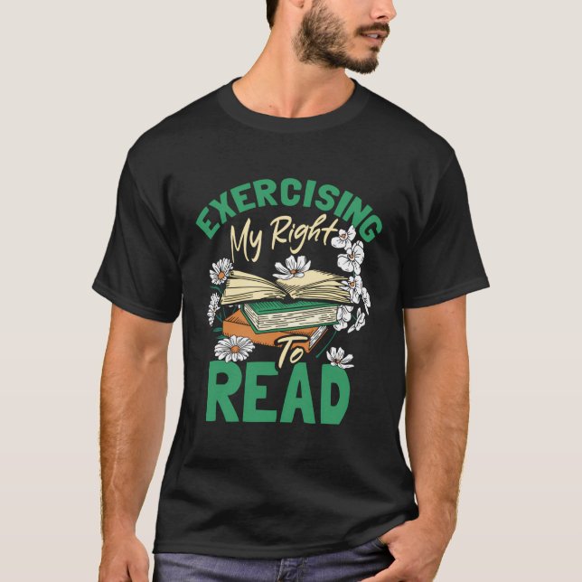 Camiseta Lector de libros prohibidos (Anverso)