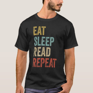 Camiseta Lector de repeticiones de lectura de sueño