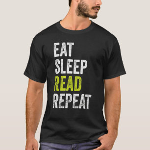 Camiseta Lector de repeticiones de lectura para dormir 1