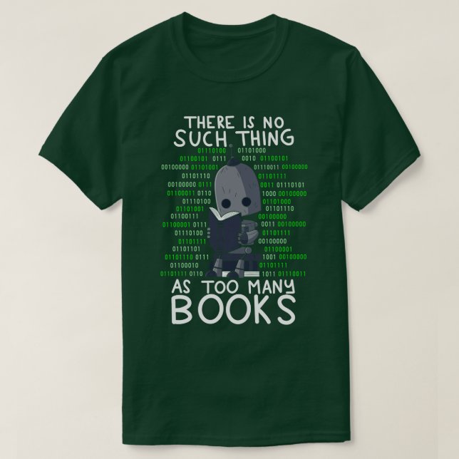 Camiseta Lector de robots (Diseño del anverso)