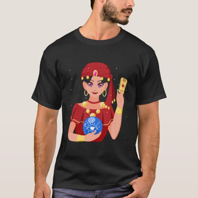 Camiseta Lector de tarjetas de teléster de fortuna Gástrico (Anverso)