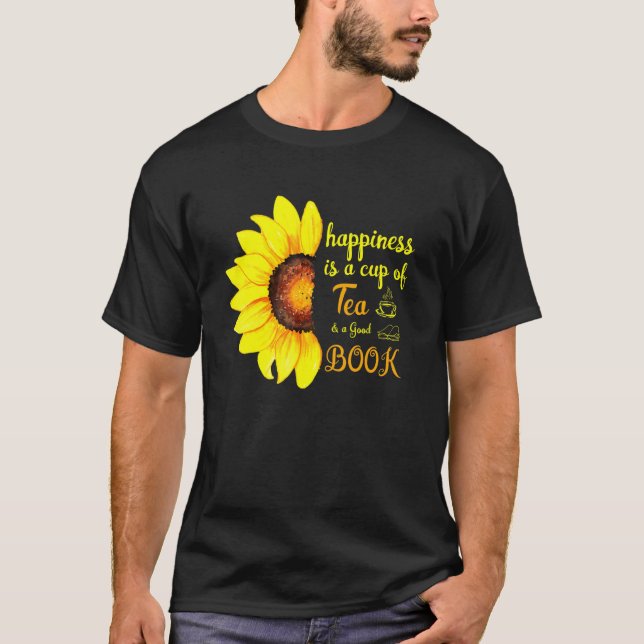 Camiseta Lector de té "Book Nerd" dice que los Chicas aman  (Anverso)