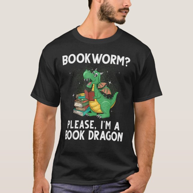Camiseta Lector Libr De Lecturas De Guay Para Hombres (Anverso)