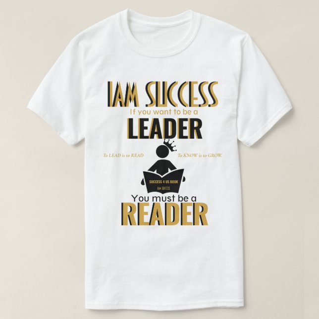CAMISETA LECTOR LÍDER (Diseño del anverso)