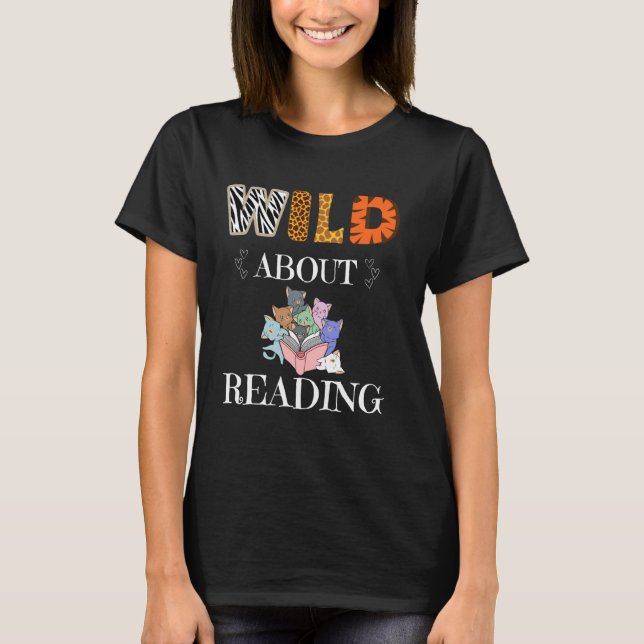 Camiseta Lector Lover Animals Leop (Anverso)