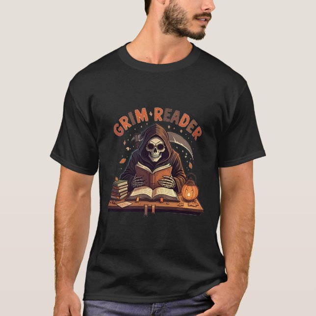 Camiseta lector lúgubre (Anverso)