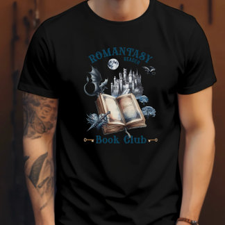 Camiseta Lector romántico Dragon Book Club Castle