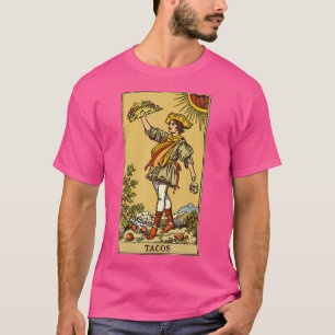 Camiseta Lectora de Cartas del Tarot de Taco adivina del oc