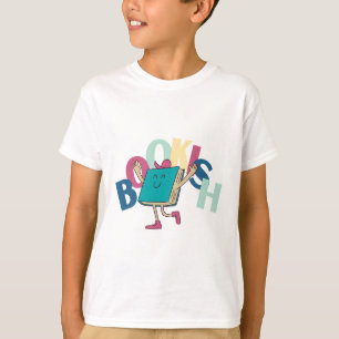 Camiseta Lectora libresca y adorable texto