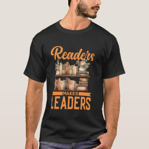 Camiseta Lectoras Hacen Líderes Cita Motivacional