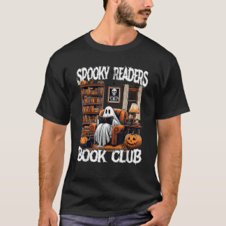 Camiseta Lectores fantasmagóricos del libro de lectura del