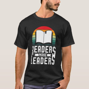Camiseta Lectores hacen libros de lectores Nerds Bookaholic