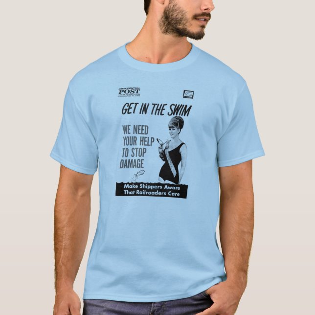 Camiseta Lectores Penn Central de Ferrocarriles se preocupa (Anverso)