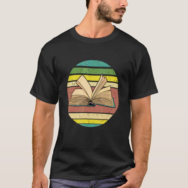 Camiseta Lectores Retro Antiguos Ávidos De Libros (Anverso)