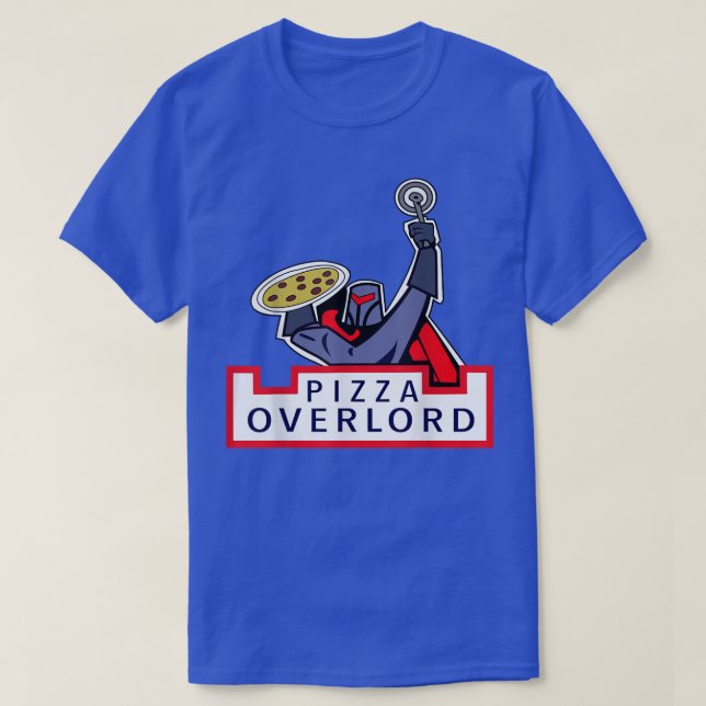Camiseta Lectores superiores de Pizza  (Diseño del anverso)