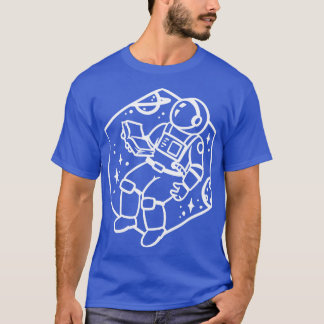 Camiseta Lectura astronauta
