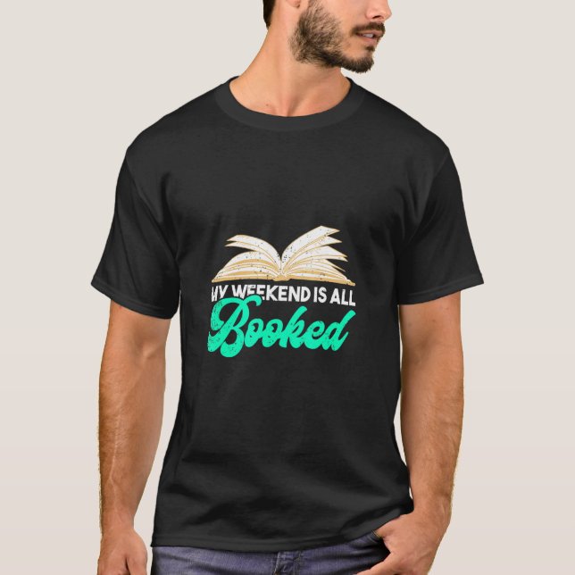 Camiseta Lectura de Bibliófilo de Libros (Anverso)