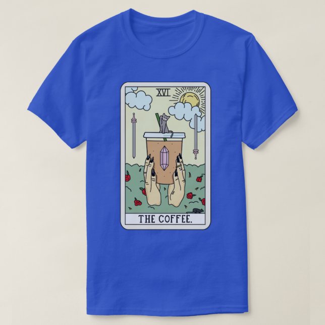 CAMISETA LECTURA DE CAFÉ (Diseño del anverso)