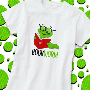 Camiseta Lectura de gusanos de biblioteca