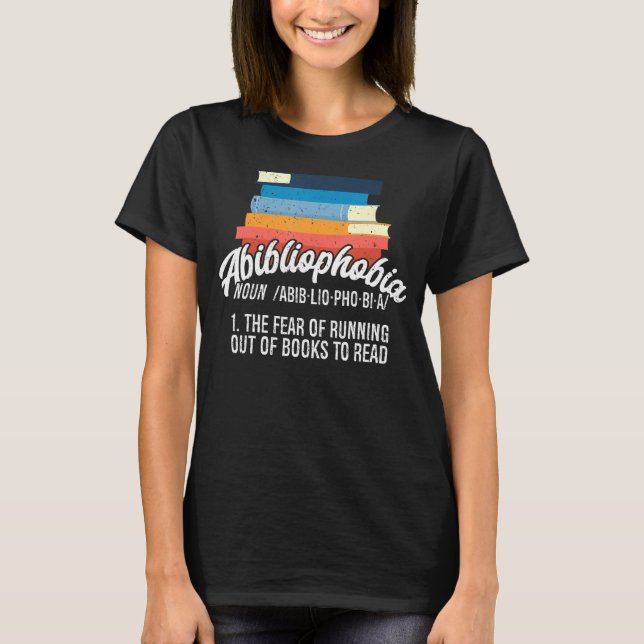 Camiseta Lectura de libros (Anverso)