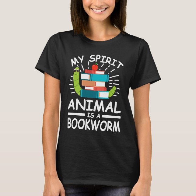 Camiseta lectura de libros biblioteca de lectura de libros  (Anverso)