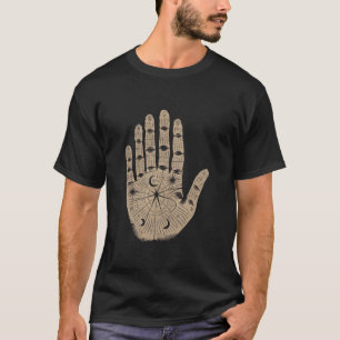 Camiseta Lectura de manos inspirada en la quiromancia con t