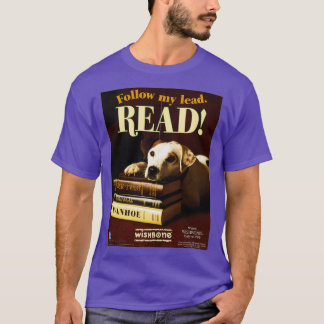 Camiseta LECTURA de perro de huesos huecos 