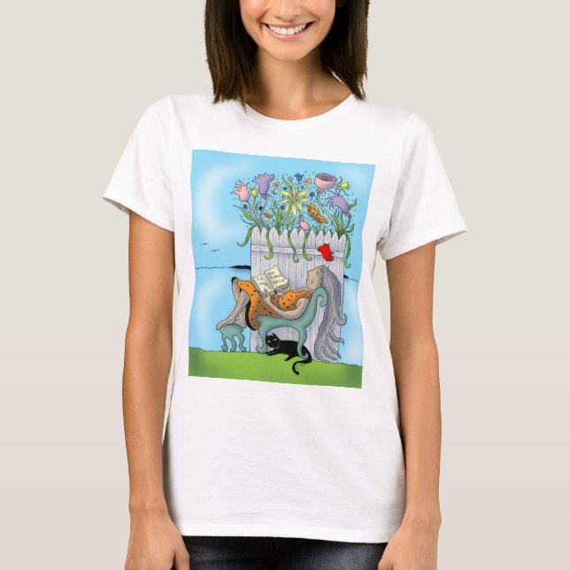 Camiseta Lectura de verano (Anverso)