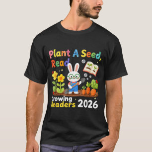 Camiseta Lectura de Verano 2026 Planta una Semilla Leer Cre