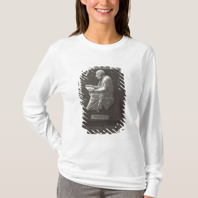 Camiseta Lectura del poeta de Sophocles (Anverso)