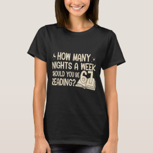 Camiseta Lectura Divertida 67 Seis Siete Meme Libro Engliea