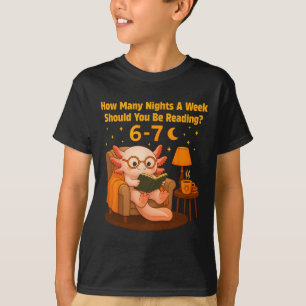 Camiseta Lectura Divertida 6 7 Seis Siete Meme Profesor de