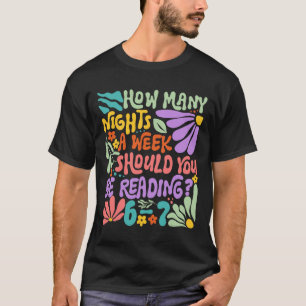 Camiseta Lectura Divertida Seis Siete Libro de Memes Amante