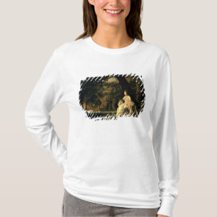 Camiseta Lectura en un parque, c.1768-70 de la señora