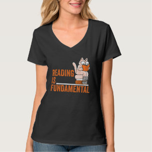 Camiseta Lectura Es Fundamental Poesía De Libros Friki Lite
